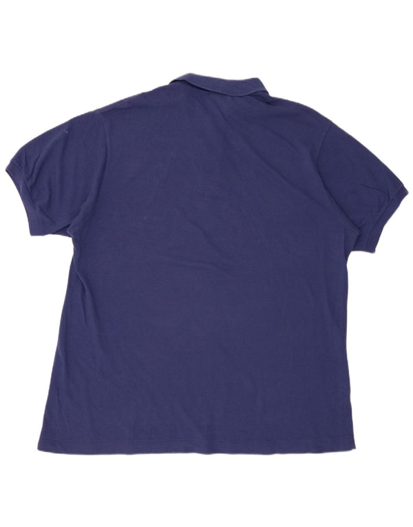 Polo da uomo Lacoste taglia 7 2XL cotone blu