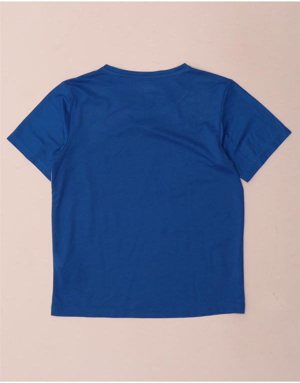 Maglietta Puma da ragazzo, 13-14 anni, in poliestere color block blu