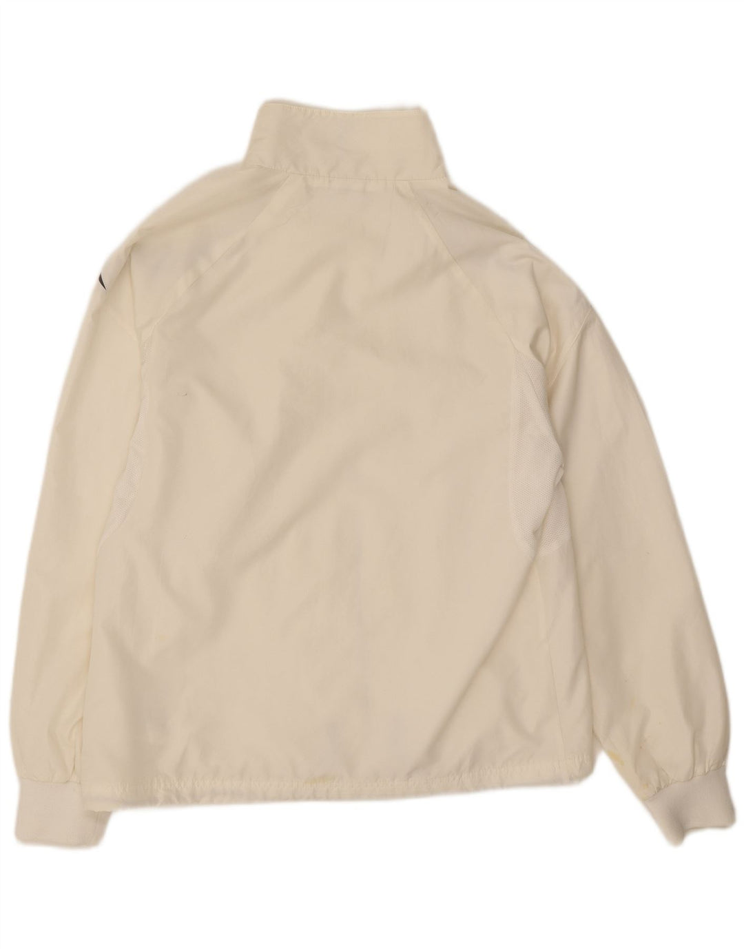 Giacca da ginnastica da uomo Reebok Small in poliestere color block bianco