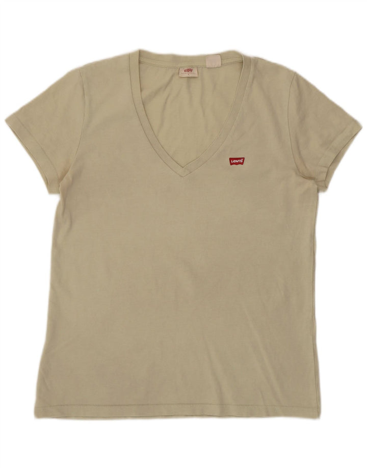 T-shirt da donna Levi's Top UK 10 Small Beige