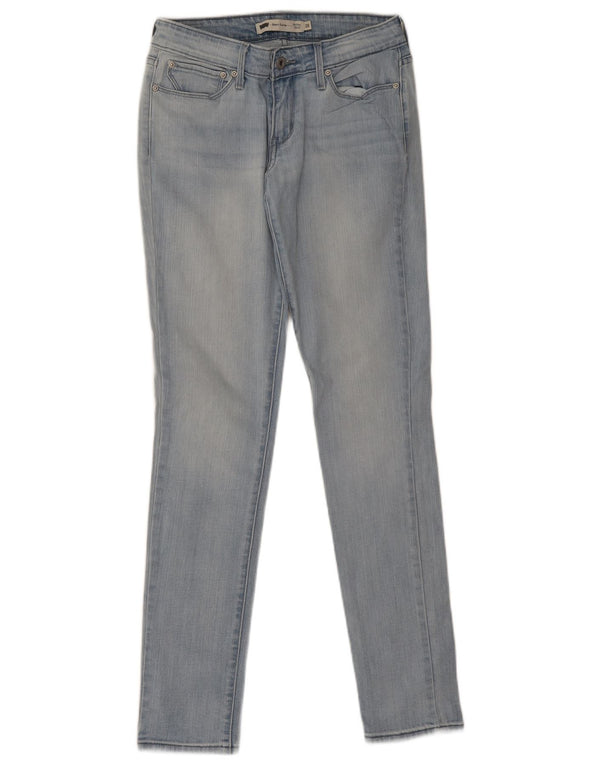Jeans skinny Levi's Demi Curve a vita media da donna W28 L34 cotone blu