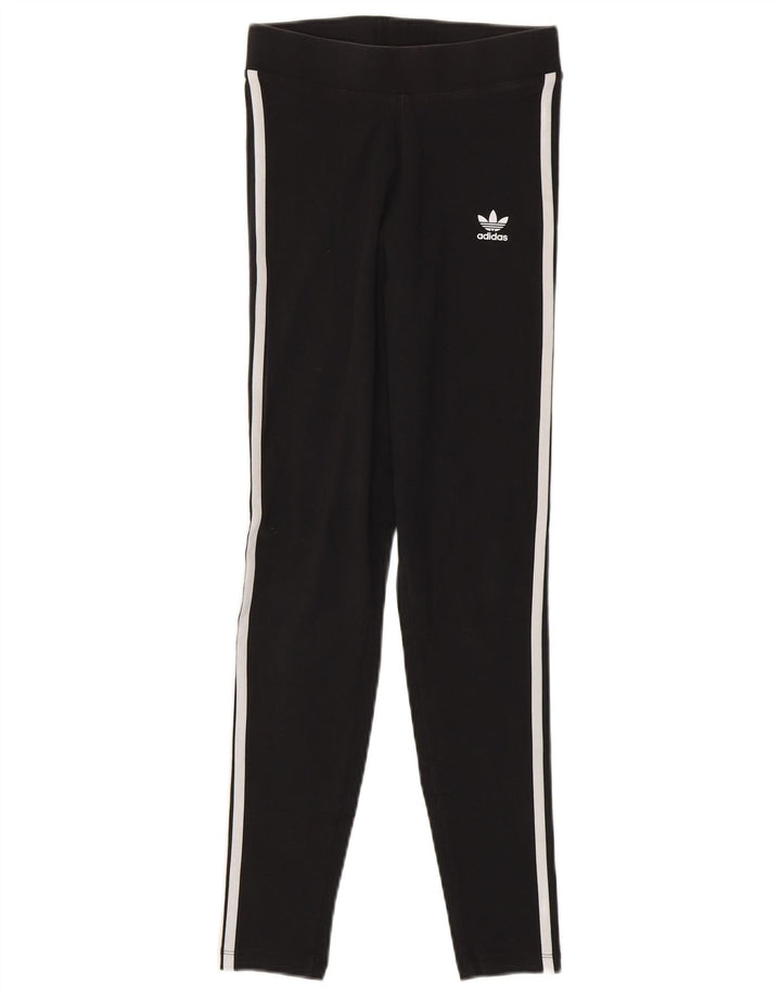 Leggings Adidas da donna UK 8 piccolo cotone nero