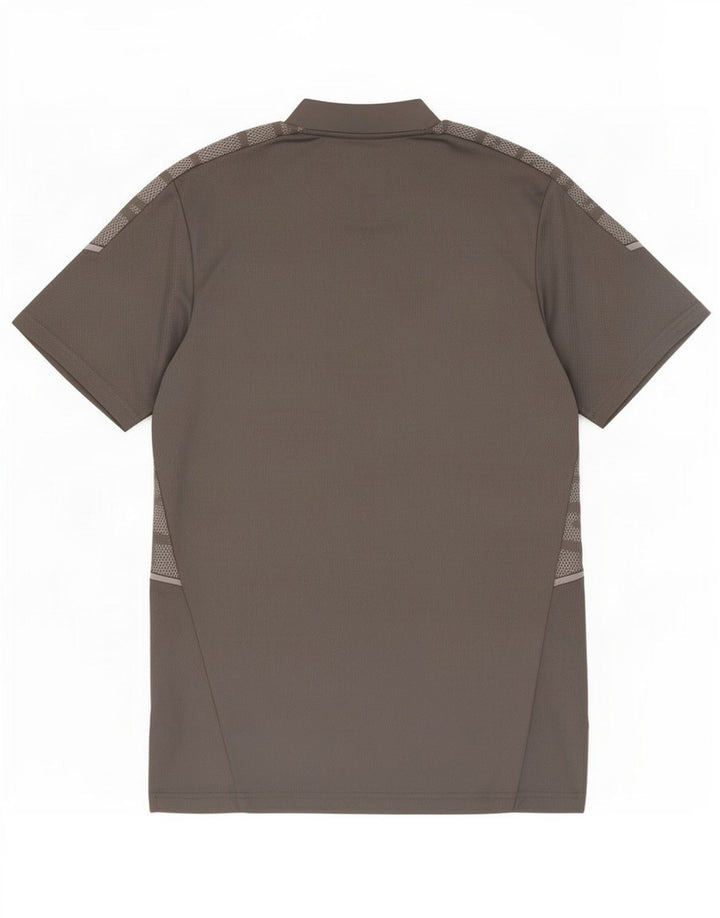 T-shirt Adidas Prime da uomo blu Top in poliestere mimetico grigio medio