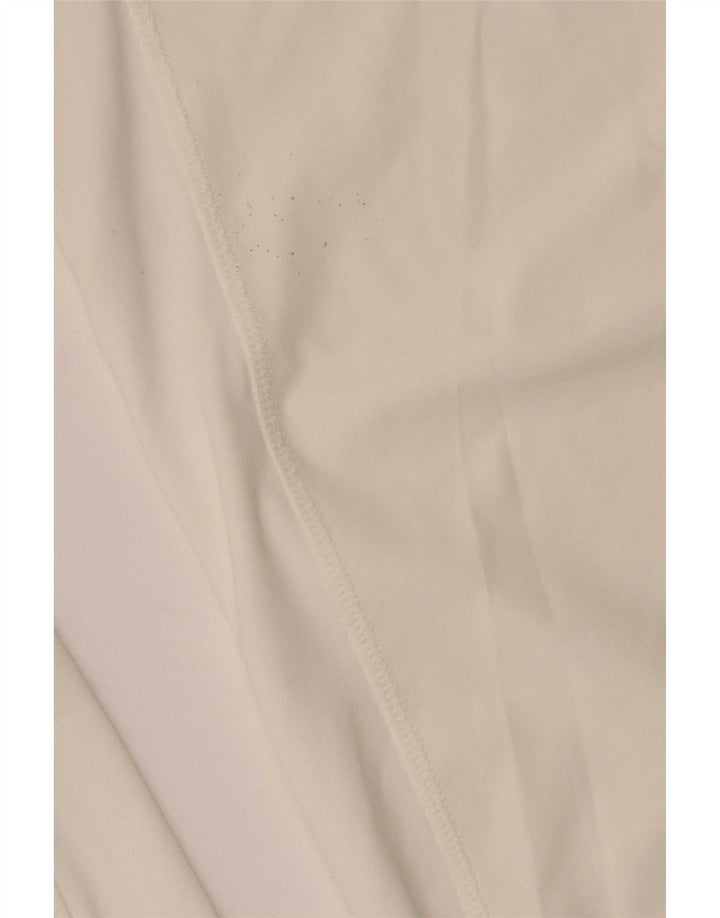 Pantaloni da tuta Nike Dri Fit da donna UK 14 Medium White Colourblock