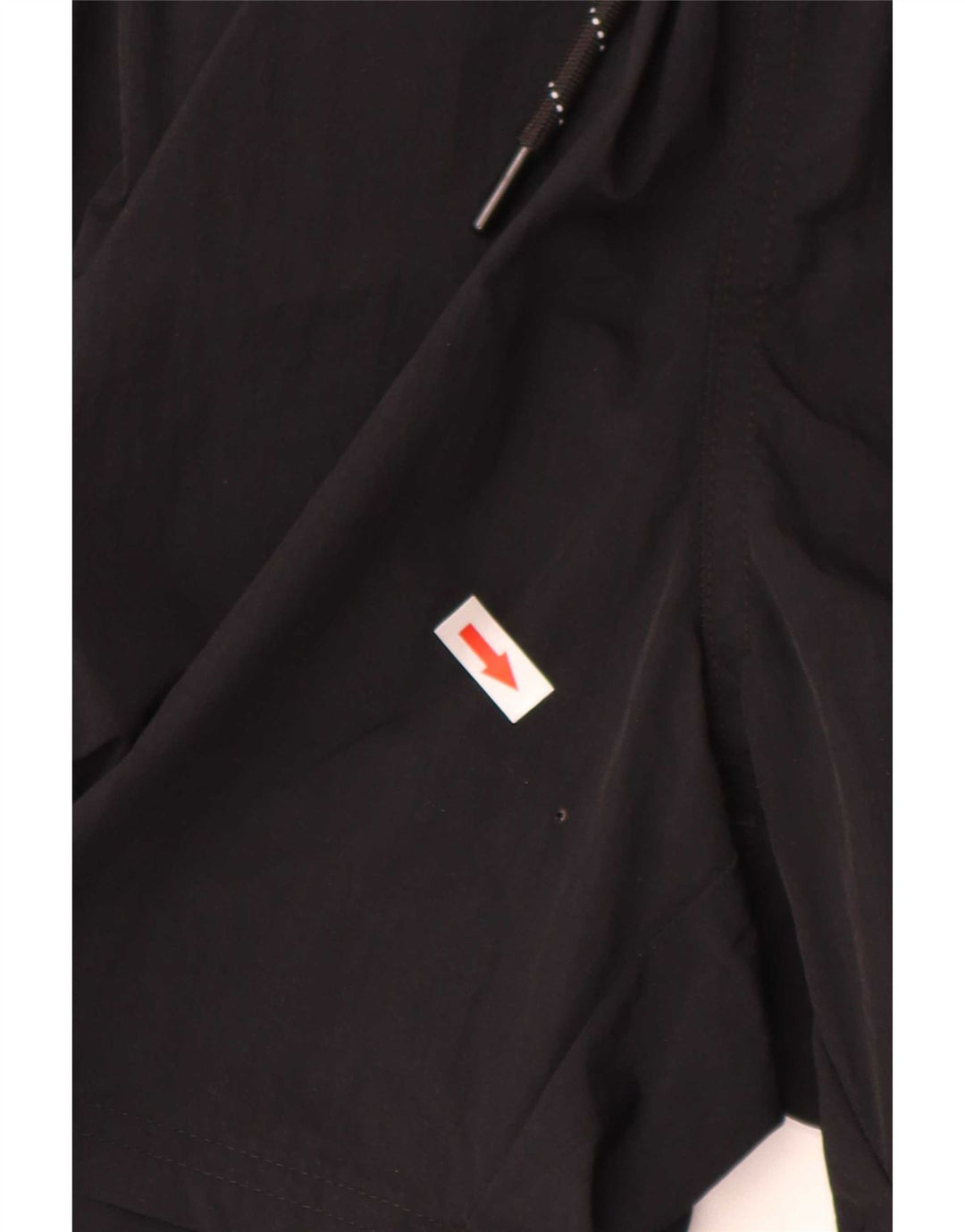 Pantaloncini da bagno grafici da uomo Hugo Boss medio nero in poliammide