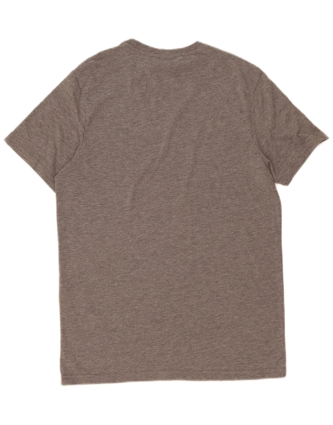 T-shirt da uomo Lyle & Scott Top in poliestere chiazzato grigio medio