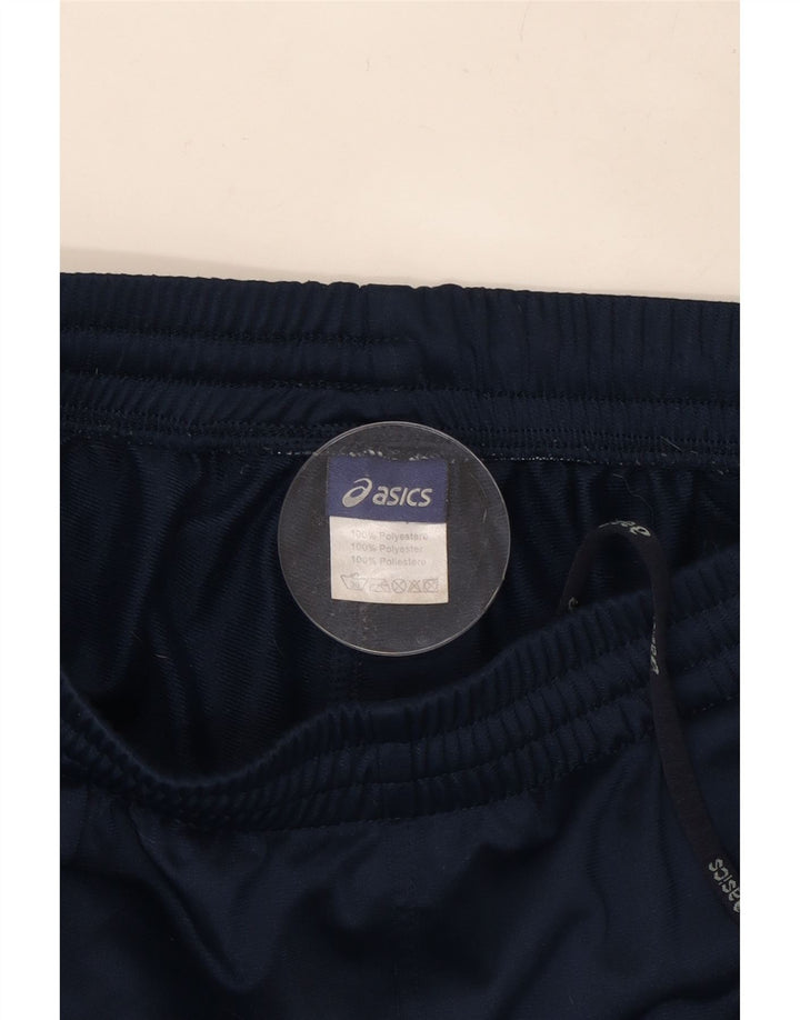 Pantaloni da tuta ASICS da donna UK 14 Large Blu Navy Poliestere