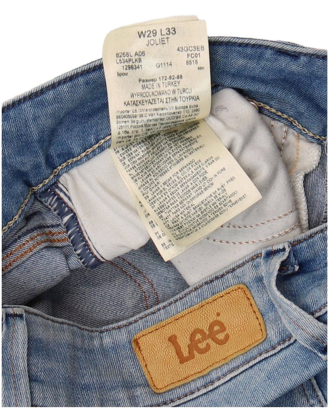 Jeans Lee Joliet Bootcut da donna W29 L33 cotone blu