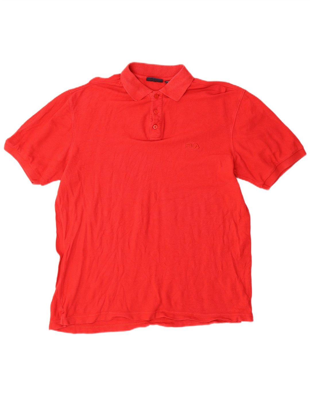 Polo Uomo FILA IT 52 Large Rosso Cotone