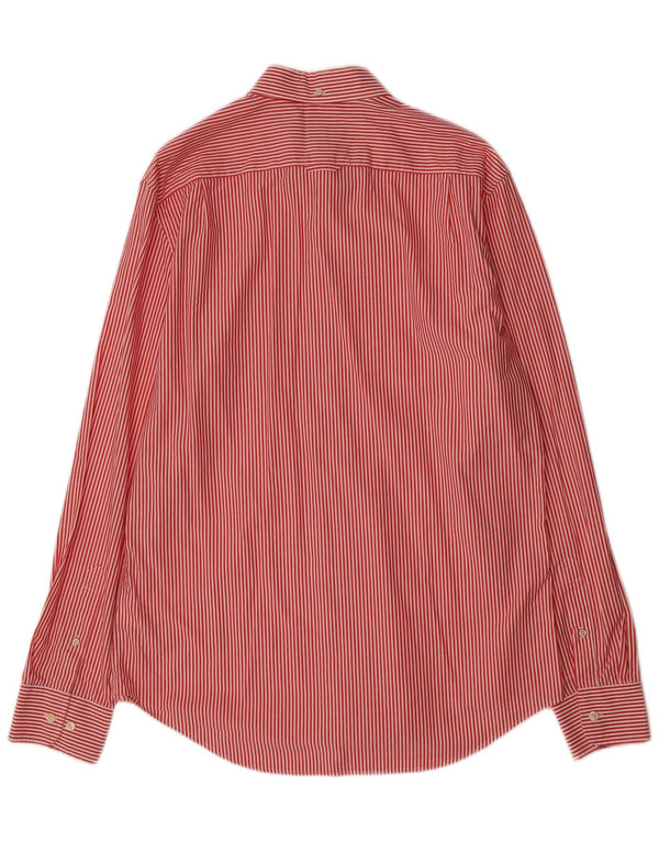 GANT Camicia da uomo in cotone a righe grandi rosse