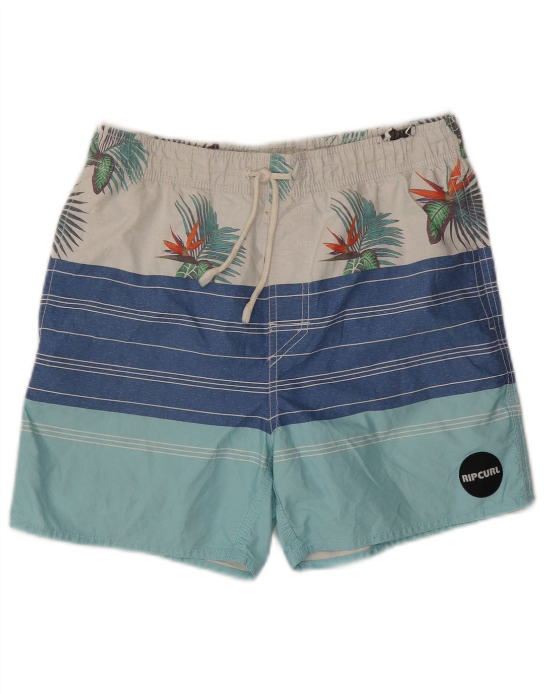 Pantaloncini da bagno grafici da uomo Rip Curl piccoli a righe multicolori