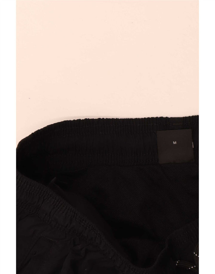 Pantaloncini da bagno grafici da uomo Hugo Boss medio nero in poliammide