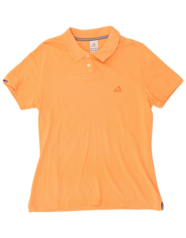 Polo Adidas da donna UK 18 XL arancione