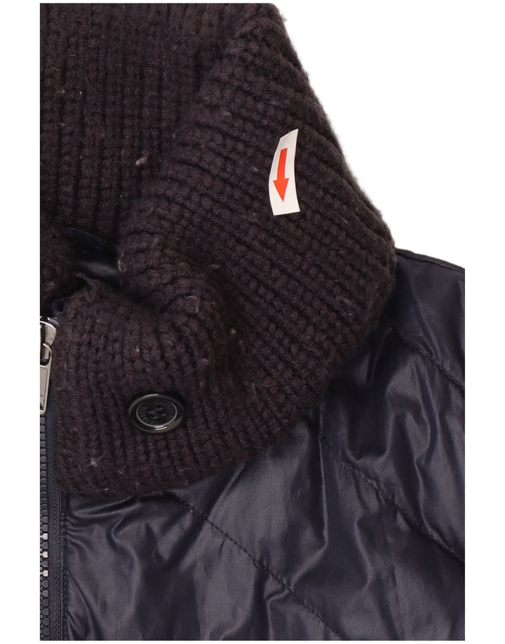 Giacca imbottita da donna Napapijri UK 14 poliestere medio blu navy
