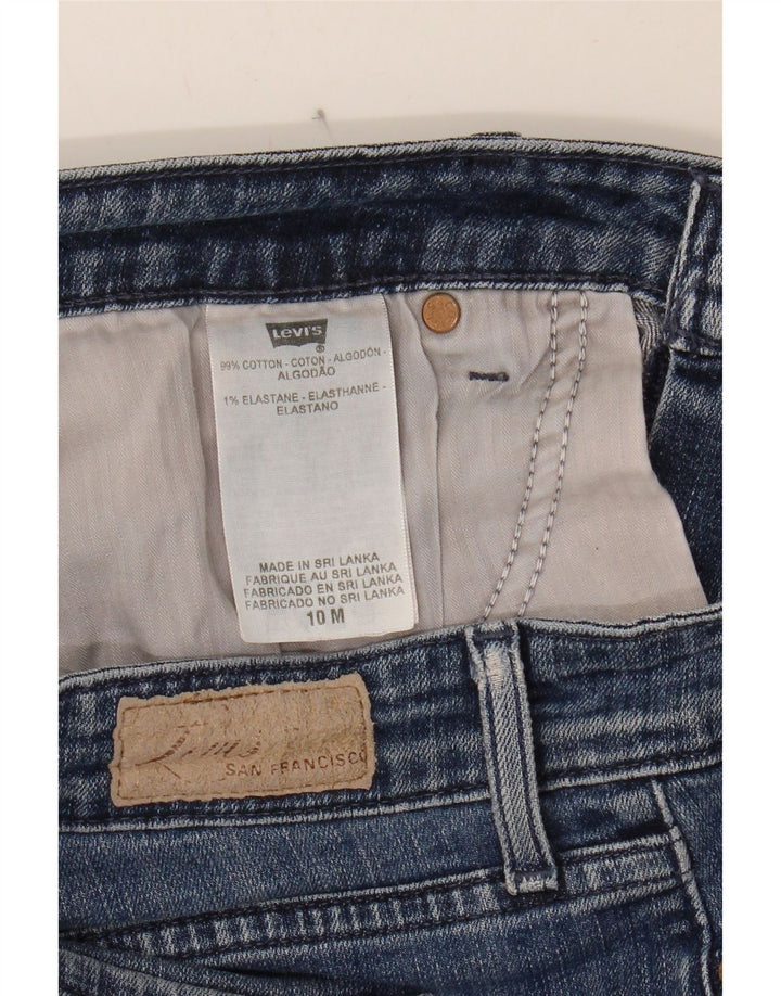 LEVI'S Womens Straight Jeans US 10 Large W32 L31 Blue Cotton Vintage Levi's and Second-Hand Levi's from Messina Hembry 