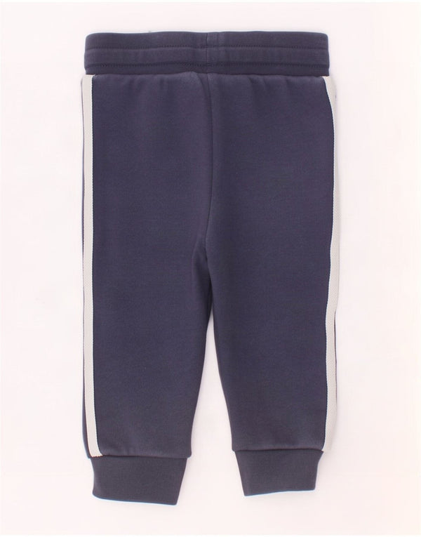 Pantaloni da tuta da jogging Adidas da bambino 6-9 mesi in cotone blu