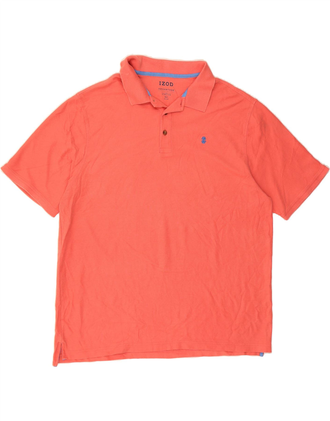 IZOD Mens Polo Shirt 2XL Orange Vintage Izod and Second-Hand Izod from Messina Hembry 