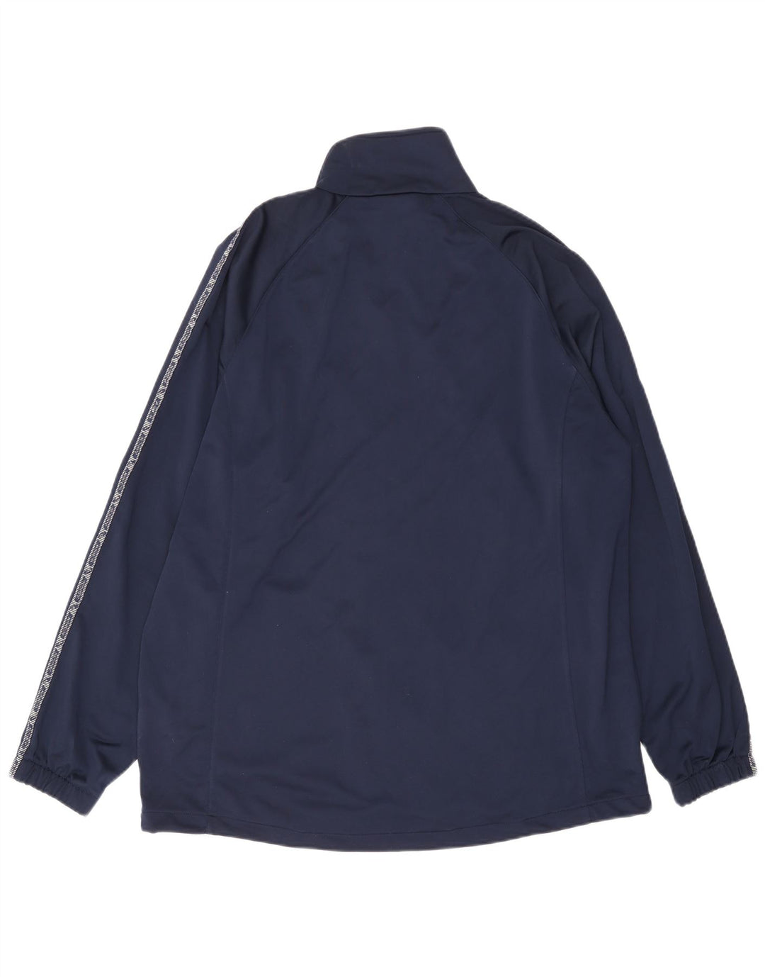 Giacca da ginnastica grafica da uomo Asics XL in poliestere blu navy