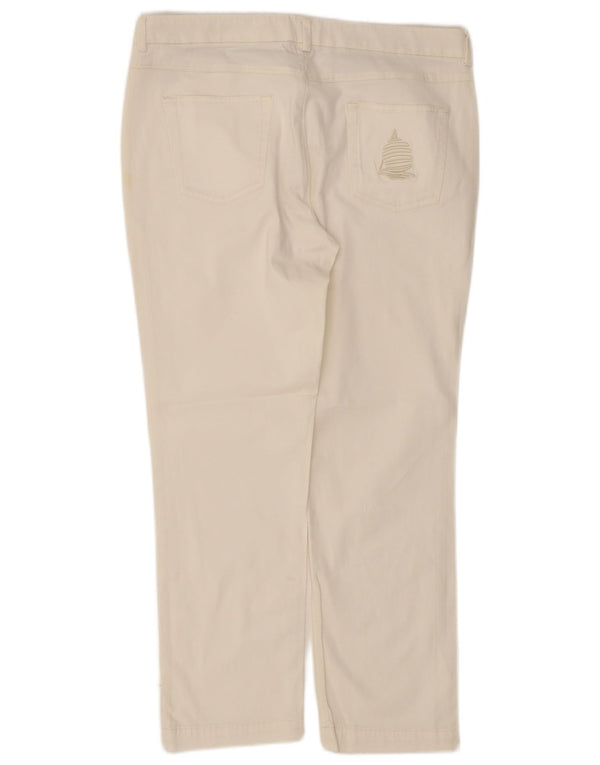 Pantaloni corti dritti da donna Marina Yachting IT 48 XL W34 L23 Bianco
