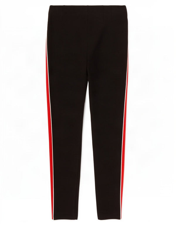 Leggings Trafaluc da donna Zara UK 12 viscosa color block nero medio