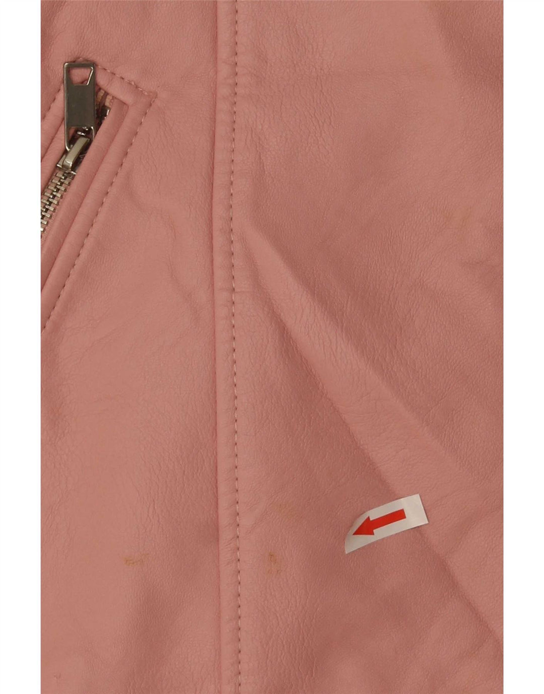 Giacca Zara Bambina in Ecopelle 13-14 Anni Poliestere Rosa