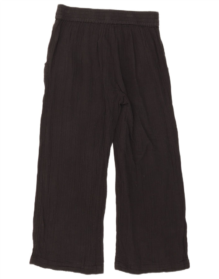 Pantaloni corti da donna a gamba larga Rip Curl medi W30 L24 cotone nero