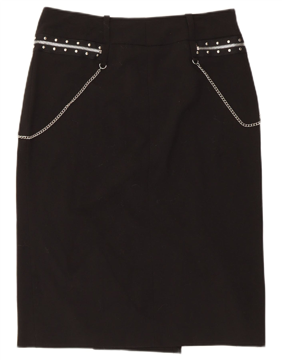 Gonna dritta da donna Extyn IT 44 media W30 poliestere nero