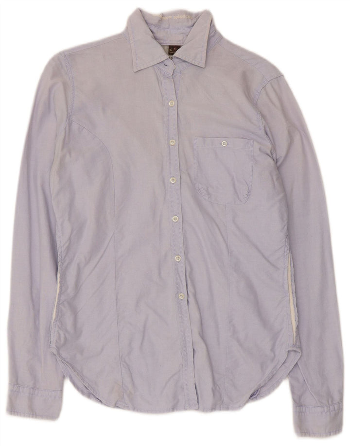 Camicia da donna Napapijri UK 10 piccola in cotone blu