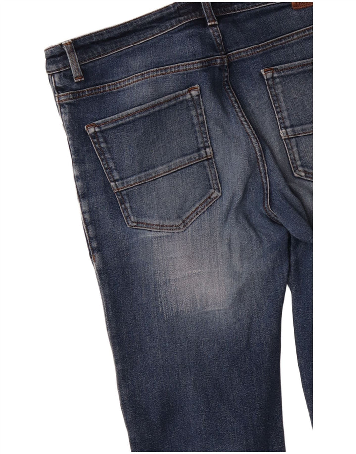 Jeans Dritti Uomo Trussardi W34 L30 Blu