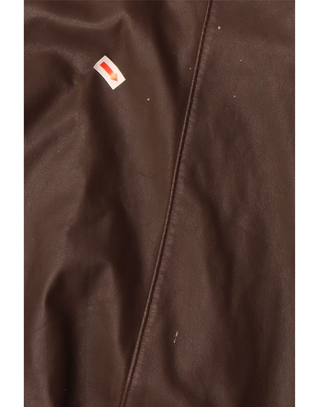 Giacca in pelle da uomo VINTAGE IT 48 in pelle marrone medio