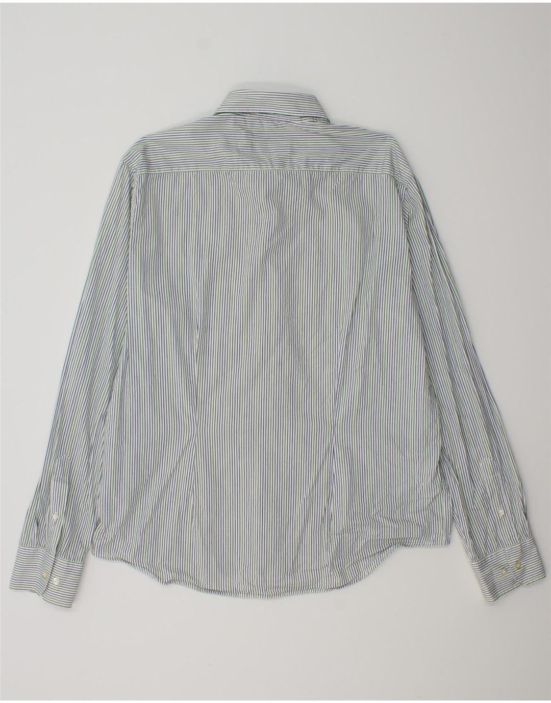 Camicia da uomo slim fit FRED PERRY 2XL cotone gessato blu