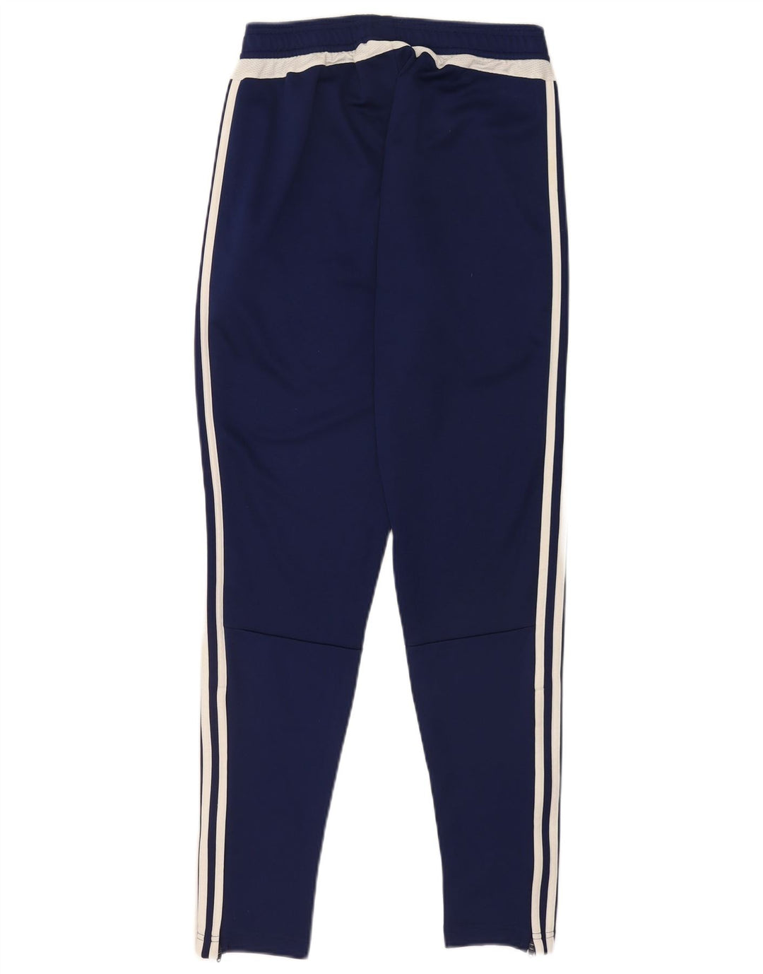 Pantaloni da tuta Adidas da uomo piccoli sportivi in poliestere blu navy