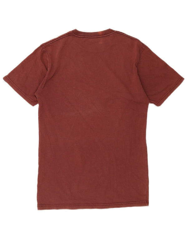 T-shirt grafica da uomo con vestibilità classica Vans, piccola, in cotone marrone