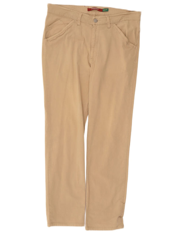 Pantaloni casual dritti da uomo Carrera IT 50 Large W34 L29 Cotone beige