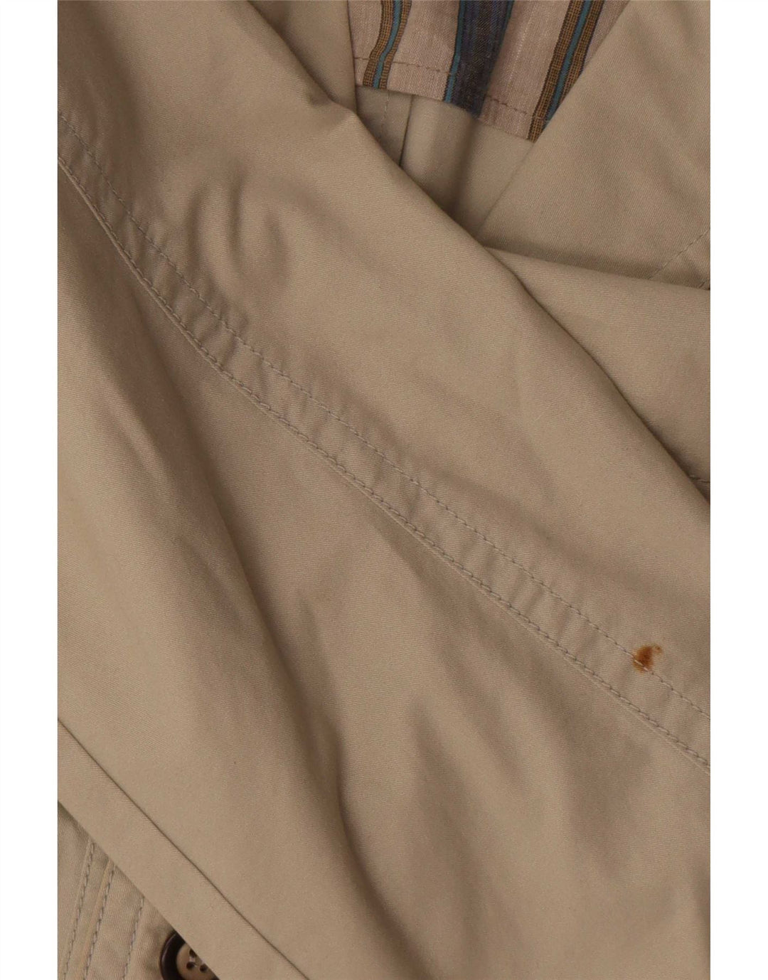 Giacca utilitaria vintage da uomo UK 40 grande cotone beige