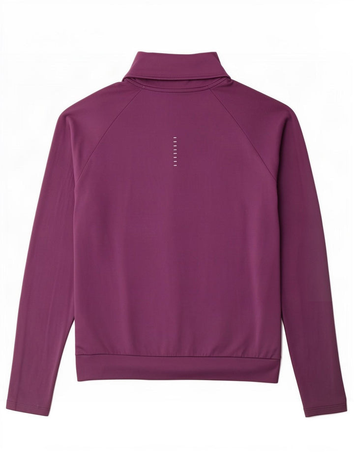 Top da tuta Nike Dri Fit Graphic Pullover da donna UK 10 Small Viola
