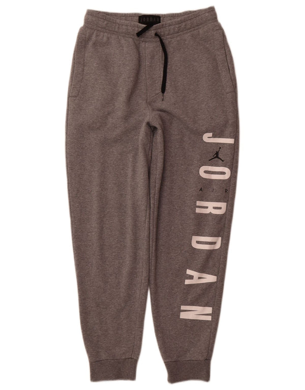 Pantaloni da tuta con grafica Jordan da uomo Joggers XS in cotone grigio
