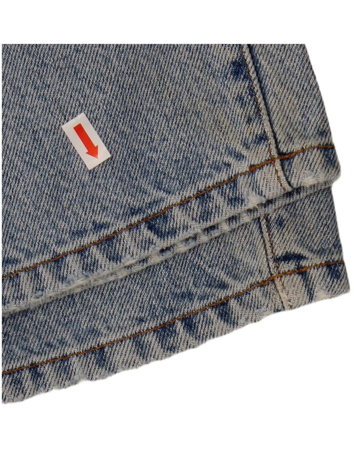 CALVIN KLEIN Jeans dritti da donna US 8 Medium W30 L32 Cotone blu