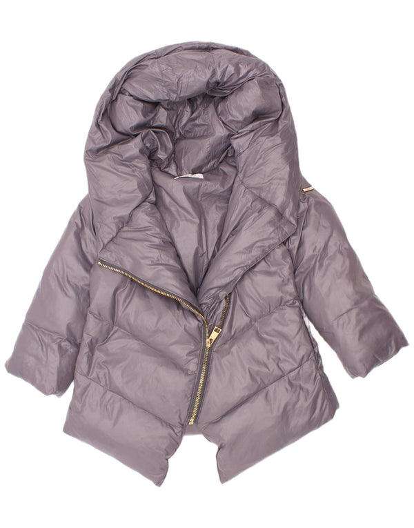Giubbotto Imbottito Con Cappuccio Bambina Liu Jo 5-6 Anni Grigio