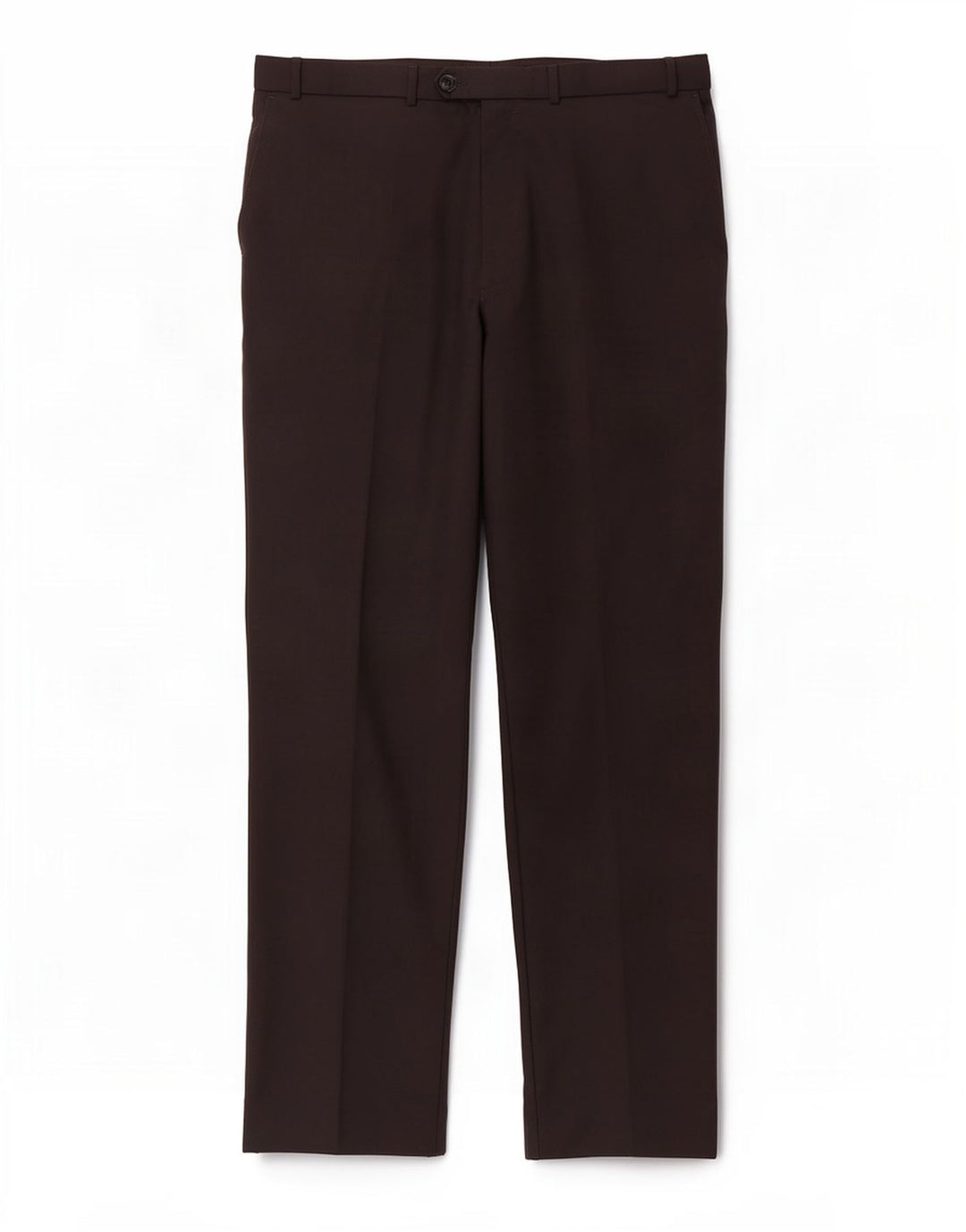 Pantaloni da abito dritti da uomo Marks & Spencer W40 L31 lana nera