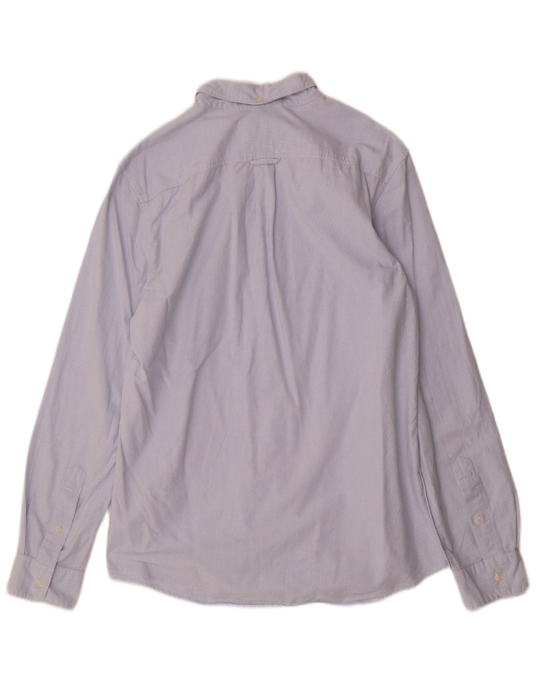 Camicia da uomo classica Jack Wills in cotone gessato blu medio