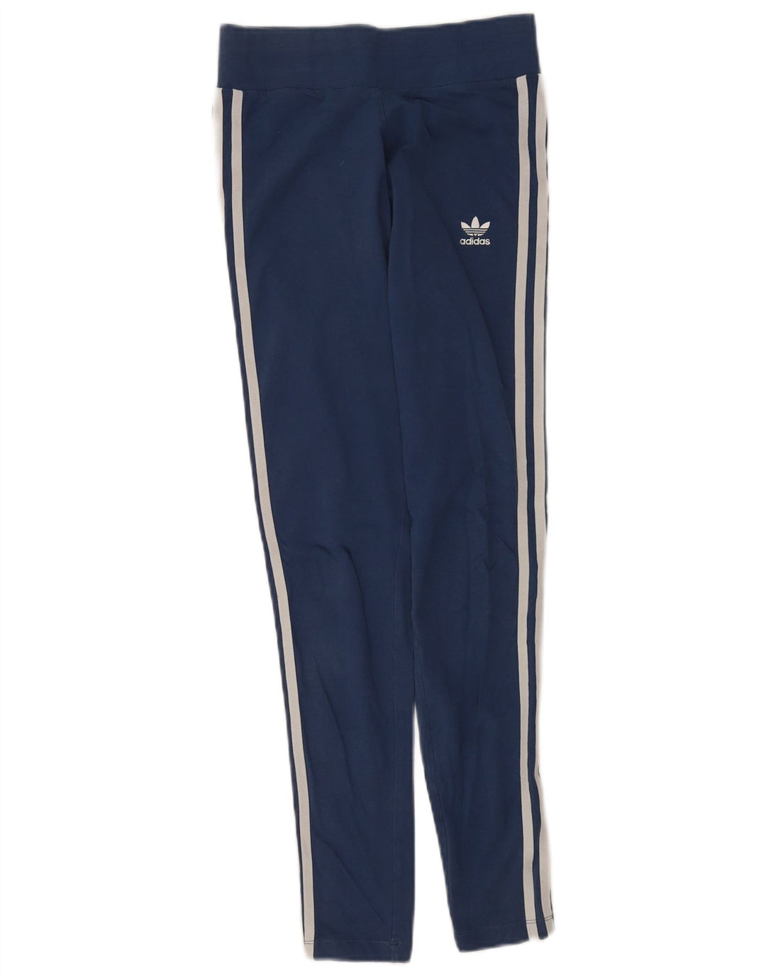 Leggings Adidas da donna UK 10 piccolo cotone blu navy