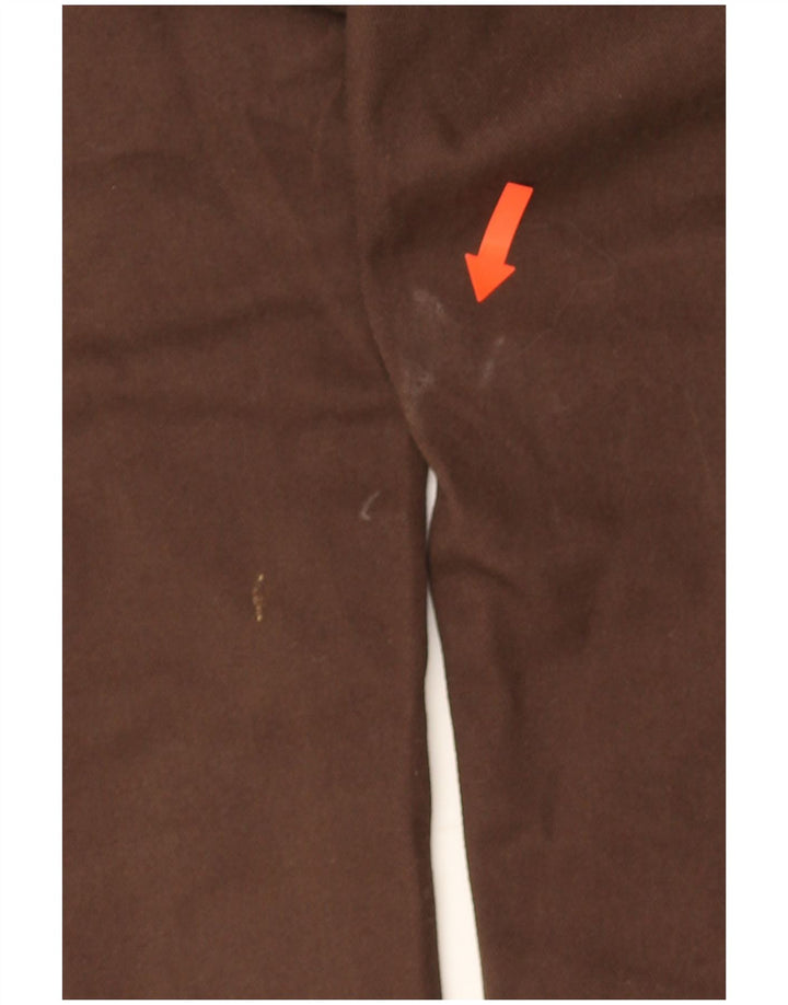 Pantaloni chino slim da uomo Dickies W33 L32 poliestere marrone