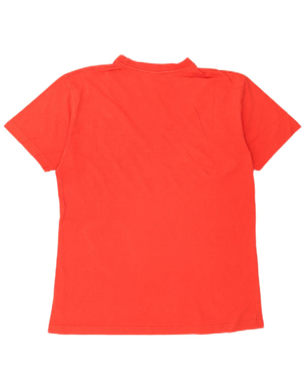 T-shirt Reebok da uomo Top Small rossa in cotone