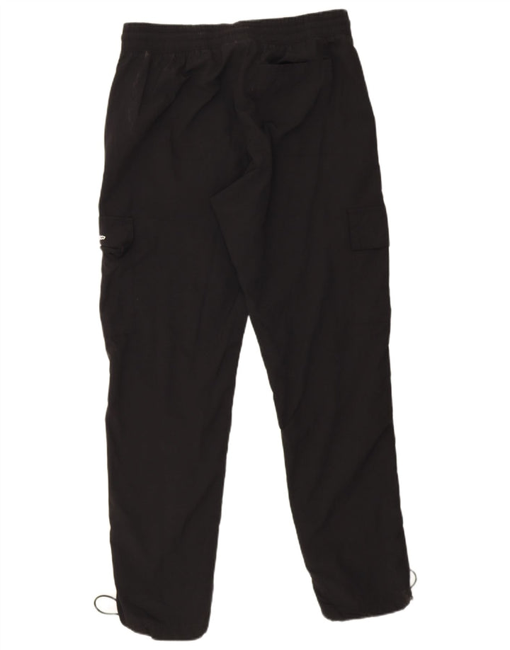 Pantaloni da tuta cargo da uomo Champion grandi in poliestere nero