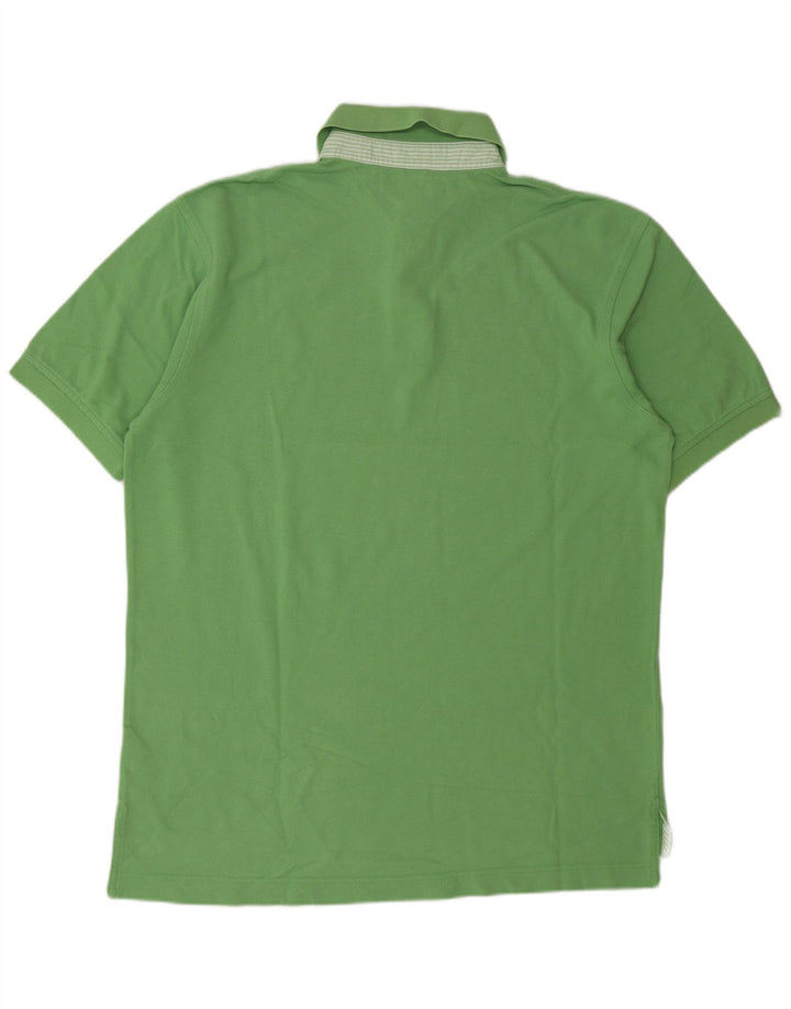 Polo da uomo Tommy Hilfiger grande in cotone verde