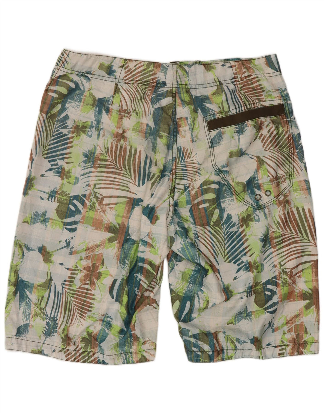 Pantaloncini da bagno da uomo Fat Face Grande poliestere floreale multicolore