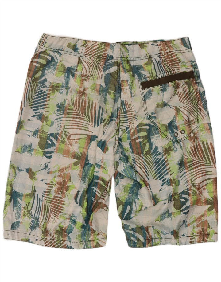 Pantaloncini da bagno da uomo Fat Face Grande poliestere floreale multicolore