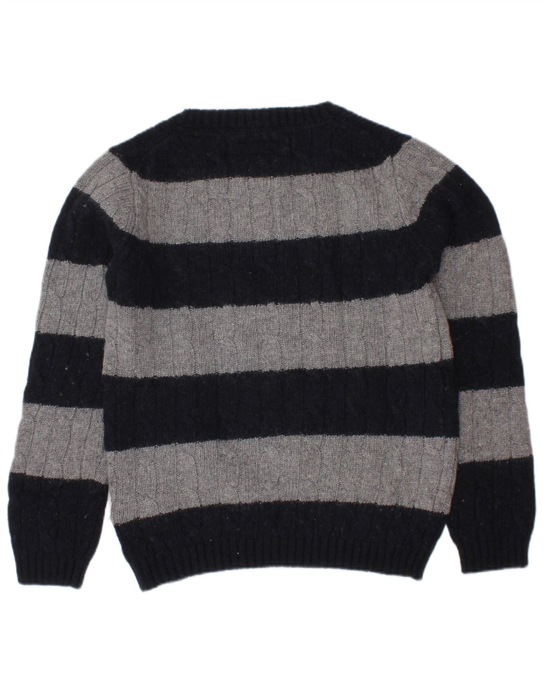 Maglione maglione girocollo per ragazzi Massimo Dutti 5-6 anni a righe blu navy