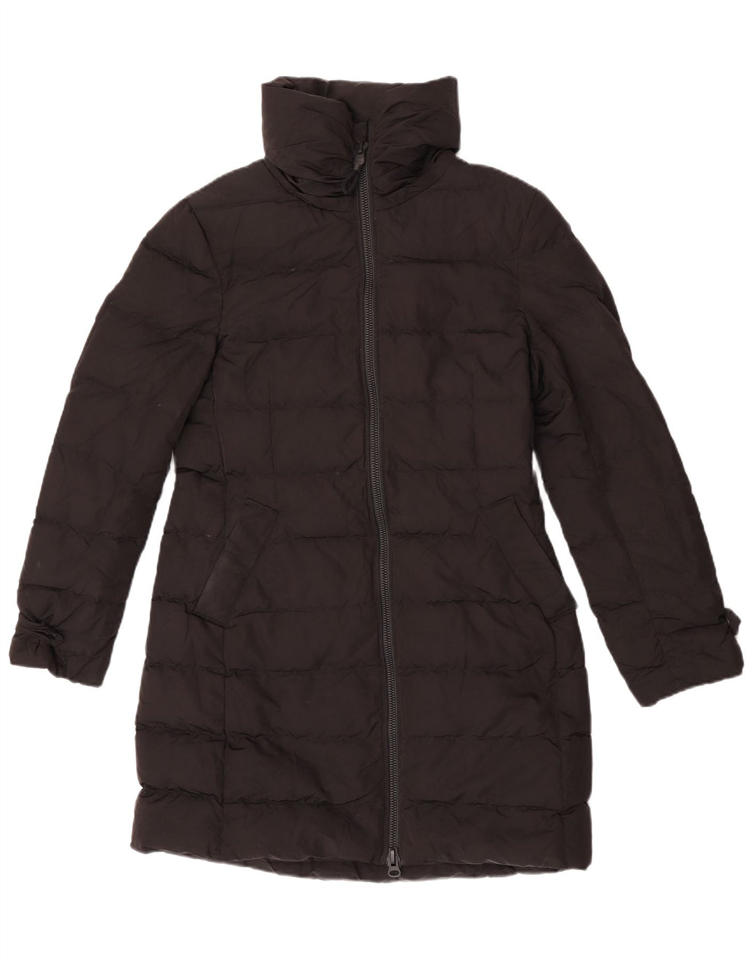 Cappotto imbottito da donna Zara UK 14 medio nero